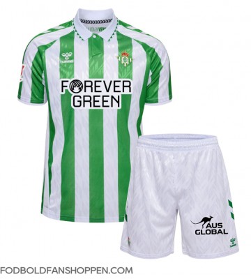Real Betis Hjemmebanetrøje Børn 2024-25 Kortærmet (+ Korte bukser)